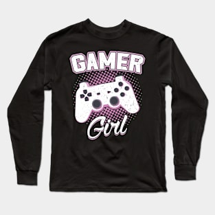 Gaming Gamer Girl Long Sleeve T-Shirt